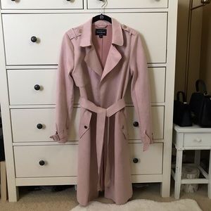 Beautiful blush pink trench coat✨
